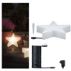 Plug & Shine Set - LED Lichtobjekt Star inkl. 10m-Kabel und Trafo