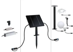 Plug & Shine Solarpanel - Plug & Shine Solarpanel IP44 24V max. 21W Anthrazit