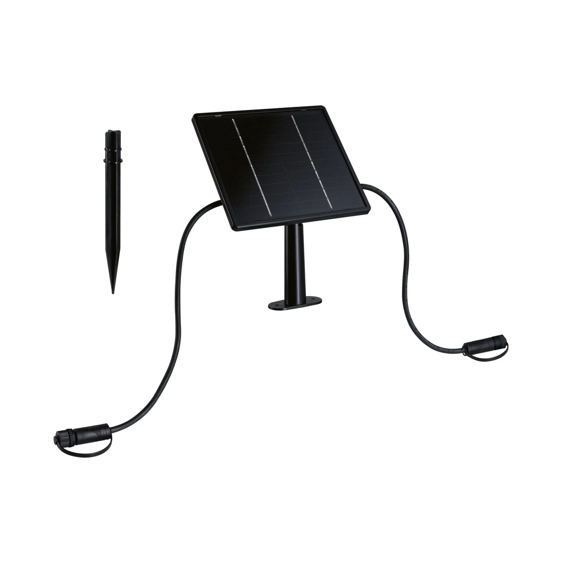 Plug & Shine Solarpanel - Plug & Shine Solarpanel IP44 24V max. 21W Anthrazit