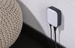 Preisattraktives Starterset Zigbee 3.0 - Smart Home smik Gateway mit Fernbedienung + LED Pendelleuchte Aptare
