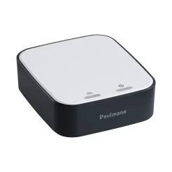 Preisattraktives Starterset Zigbee 3.0 - Smart Home smik Gateway mit Wandtaster + LED Einbauleuchte Nova Plus Coin Basisset schwenkbar RGBW
