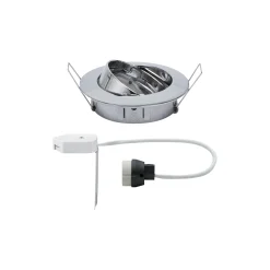 Premium Einbauleuchte - Premium Einbauleuchte rund 83mm 30° GU10 max. 50W 230V dimmbar Chrom