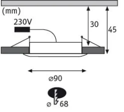 Premium LED Einbauleuchte - Suon Basisset