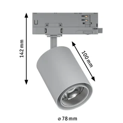 ProRail3 LED Schienenspot - Kratos 36°