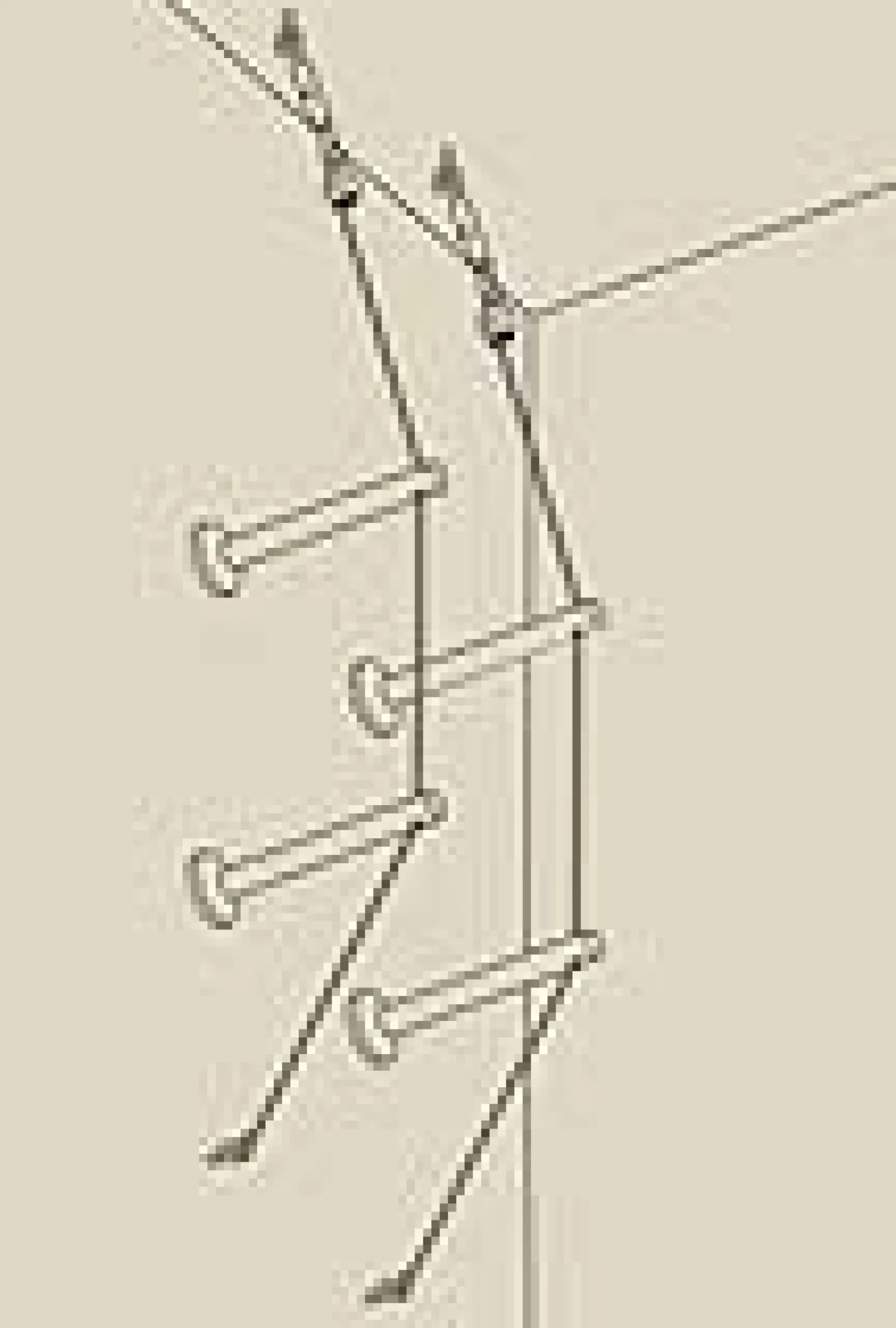 Seilsystem Montageset - 4er-Set