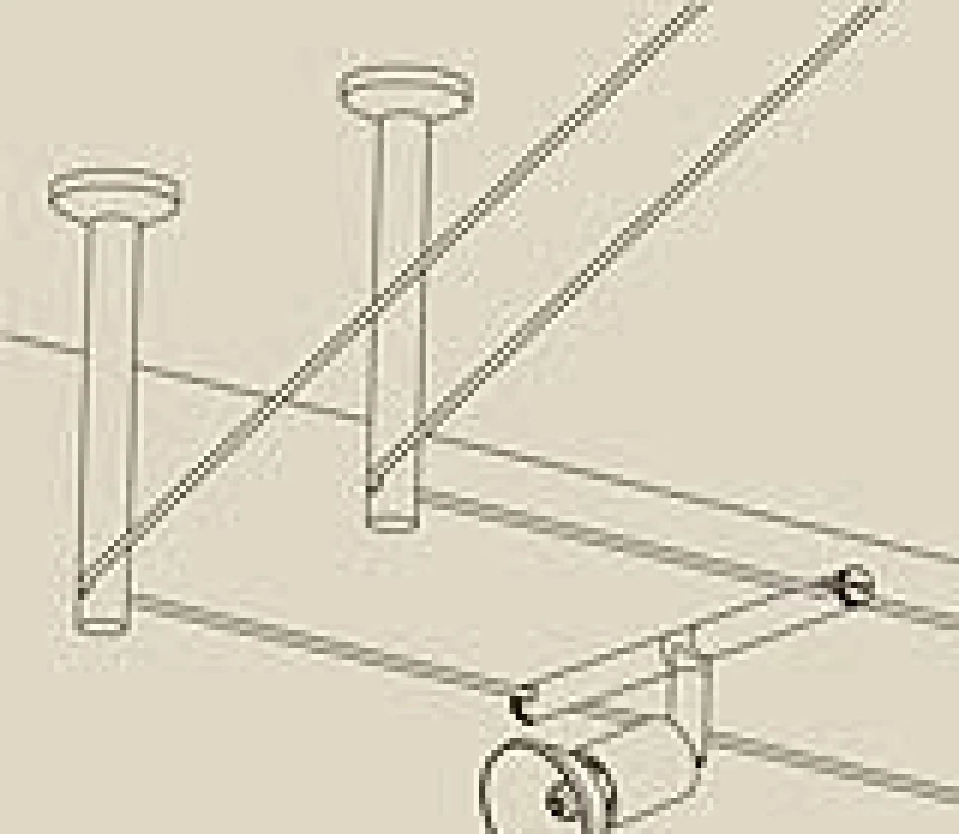 Seilsystem Montageset - Umlenker/Abhängung