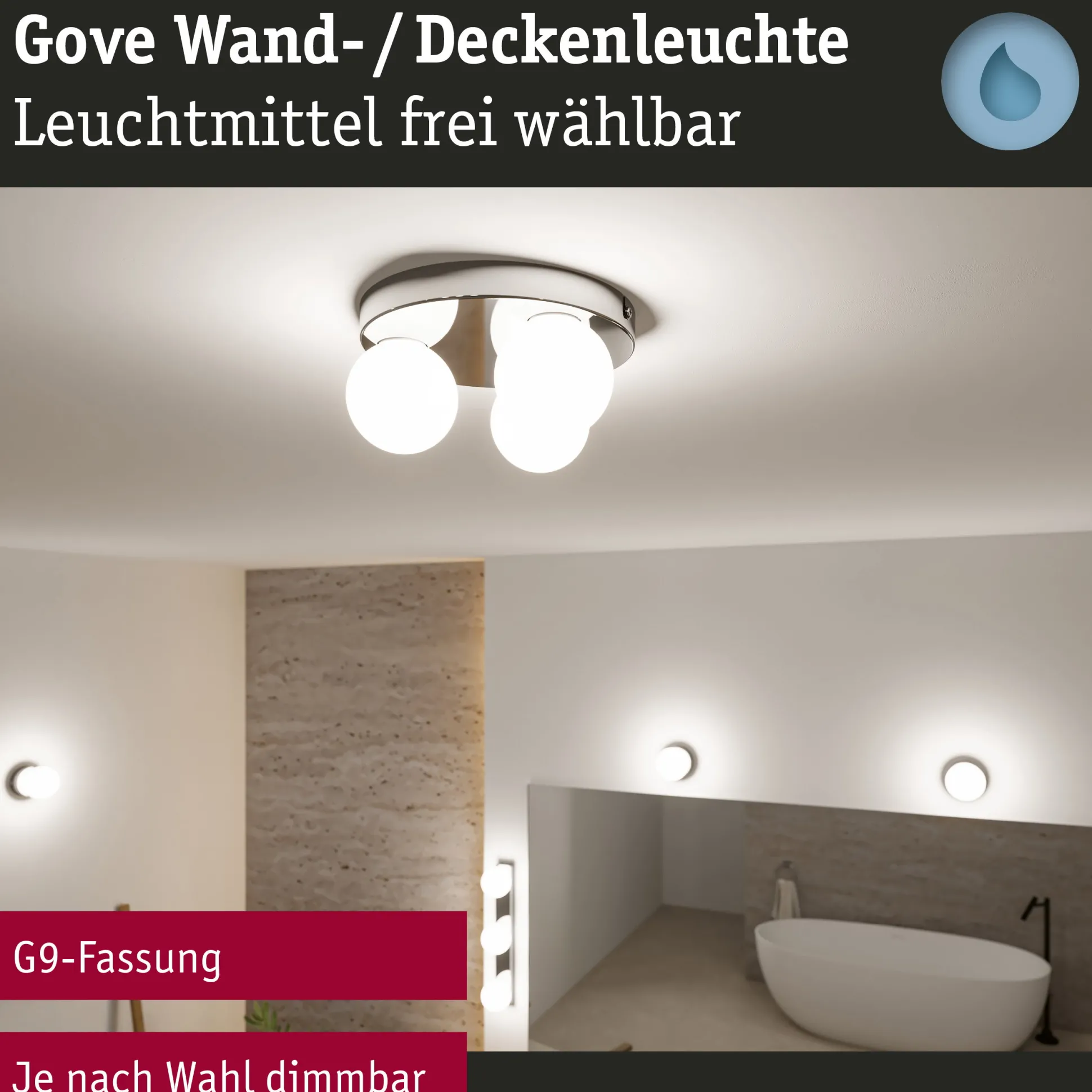 Selection Bathroom Deckenleuchte - Gove
