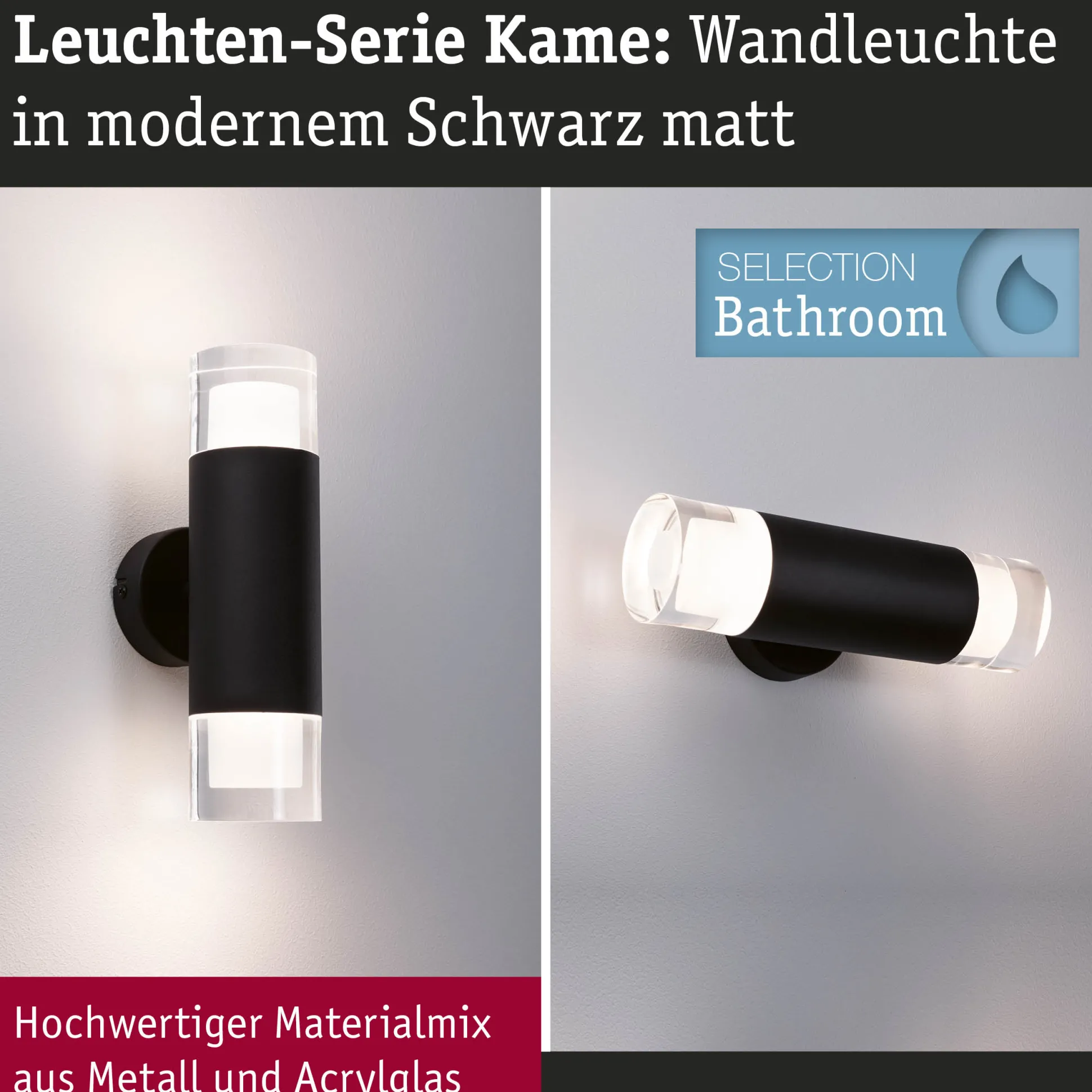 Selection Bathroom Wand-/Deckenleuchte - Kame