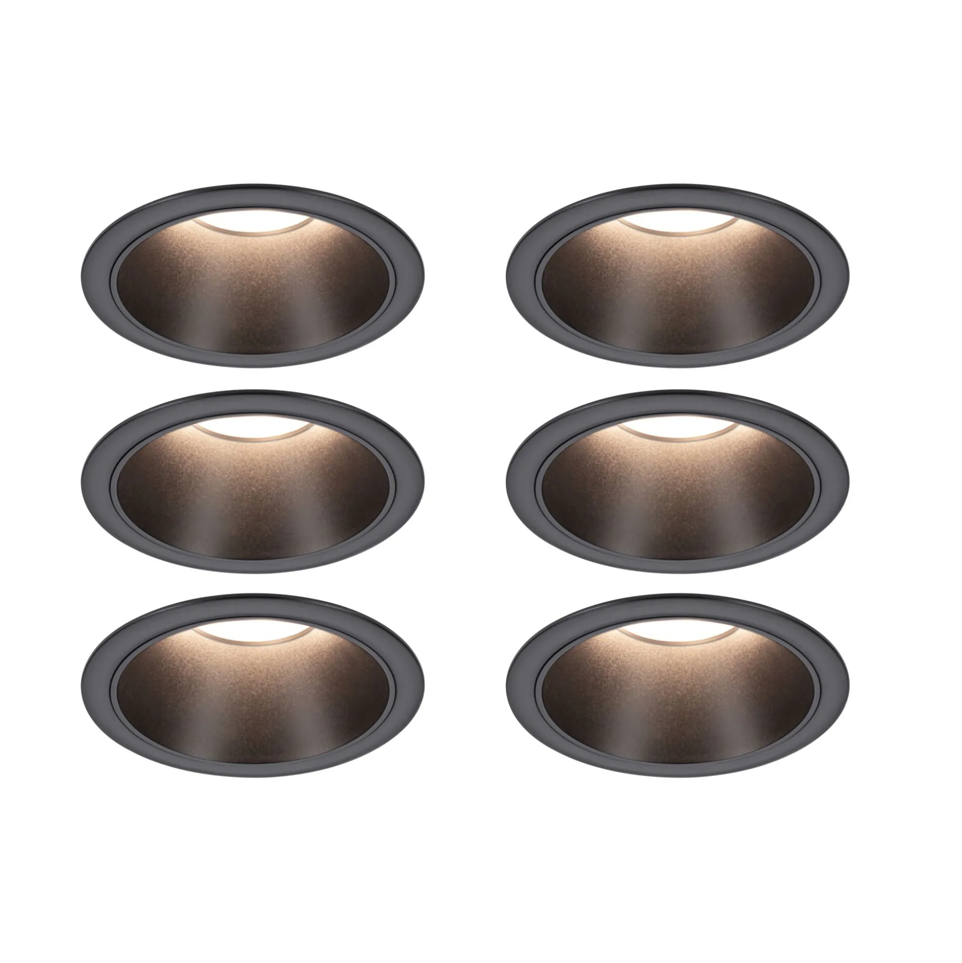 Set LED Einbauleuchte - Cole 6er-Set