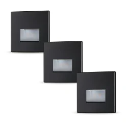 Set LED Wandeinbauleuchte - Edge 3er-Set
