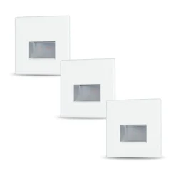 Set LED Wandeinbauleuchte - Edge 3er-Set