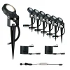Set Plug & Shine LED Gartenstrahler - Sting 6er-Set
