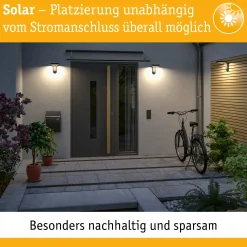 Set Solar LED Hausnummernleuchte - Nummer 14