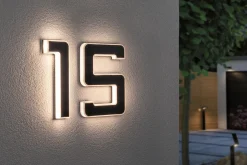 Set Solar LED Hausnummernleuchte - Nummer 15