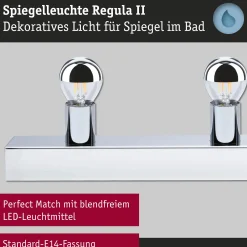 Set Spiegelleuchte - Regula II 3-flammig