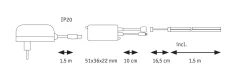 SimpLED LED Strip - Full-Line COB Komplettset