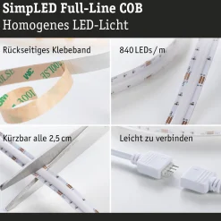 SimpLED LED Strip - Full-Line COB Komplettset