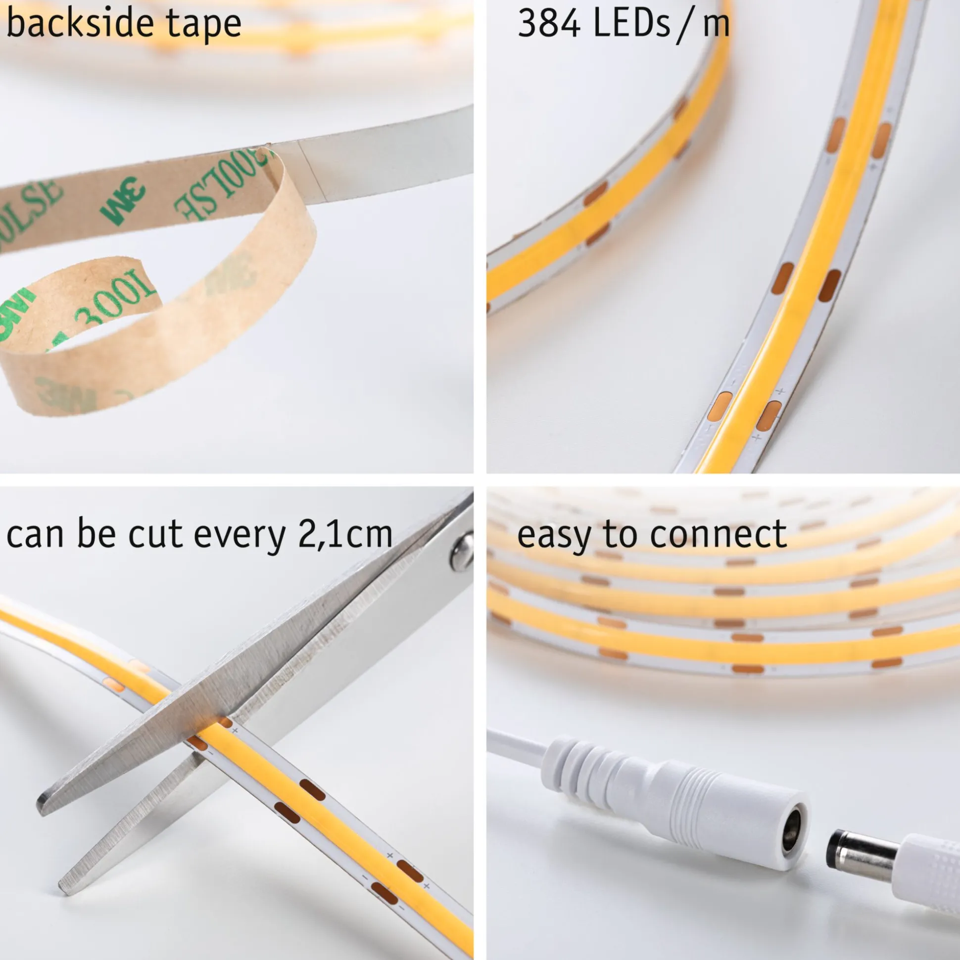 SimpLED LED Strip - Full-Line COB Komplettset