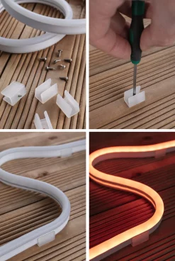 SimpLED LED Strip - Outdoor Komplettset