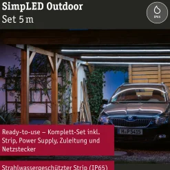 SimpLED LED Strip - Outdoor Komplettset
