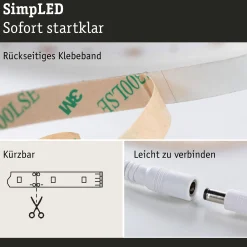 SimpLED LED Strip - RGB Komplettset