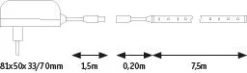 SimpLED LED Strip - Tageslichtweiß Komplettset