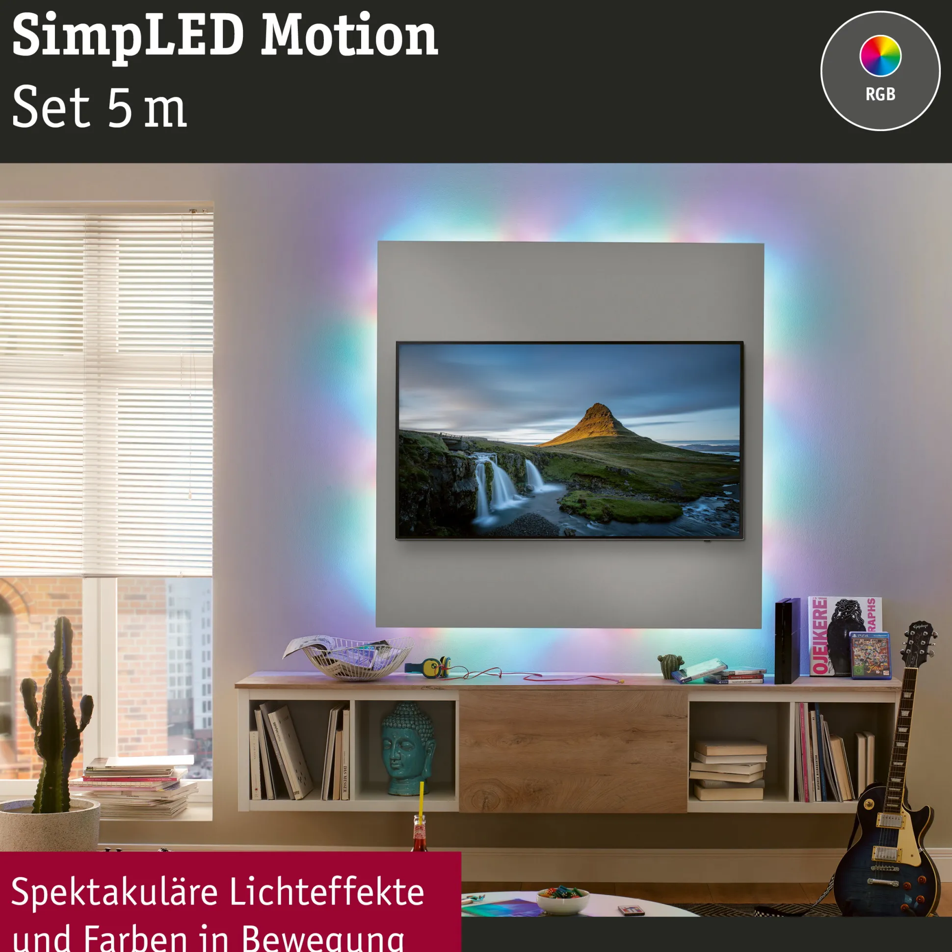 SimpLED Motion LED Strip - RGB Komplettset