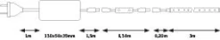 SimpLED Power LED Strip - Neutralweiß Komplettset