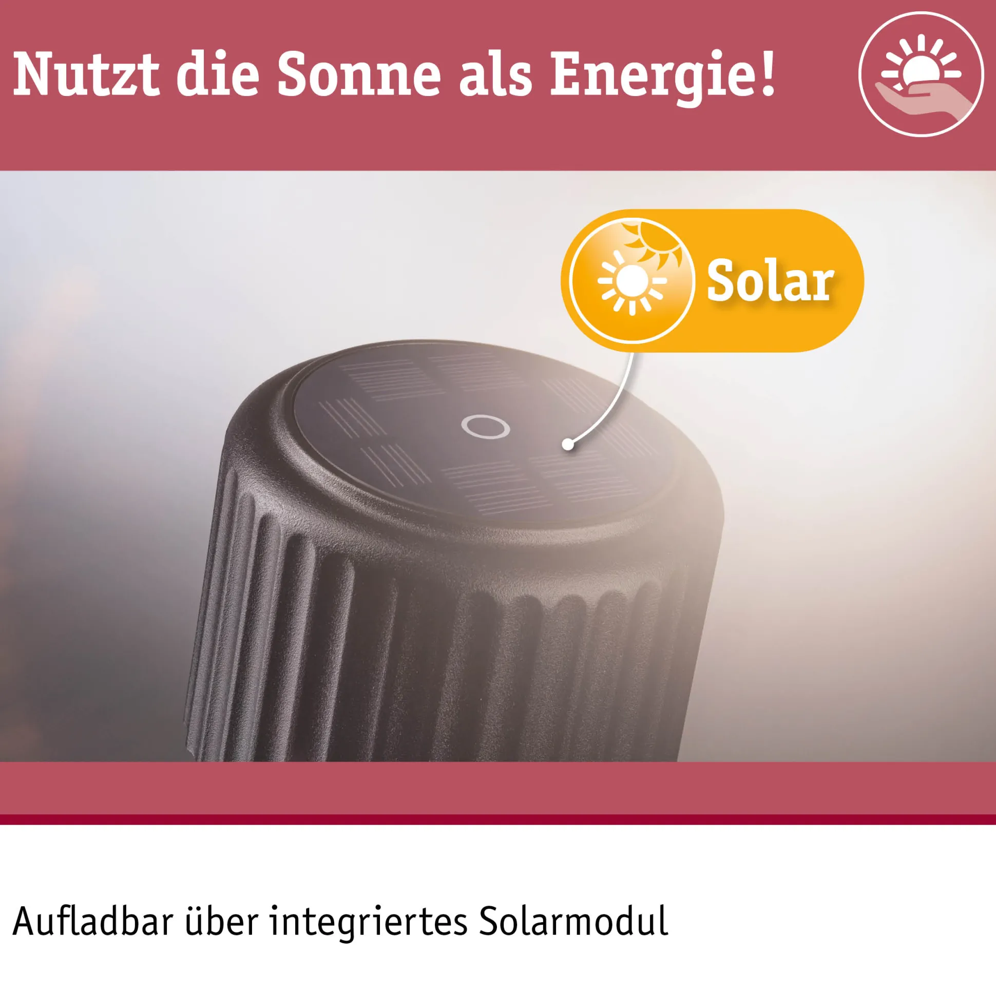 Solar Akkuleuchte - Else