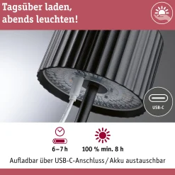 Solar Akkuleuchte - Else