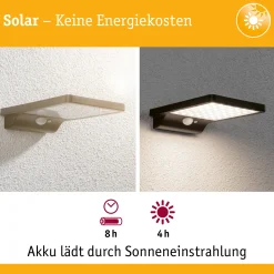Solar LED Außenwandleuchte - Solveig
