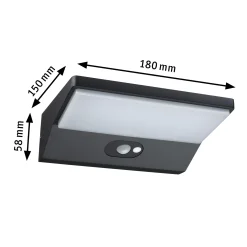 Solar LED Außenwandleuchte - Ronas