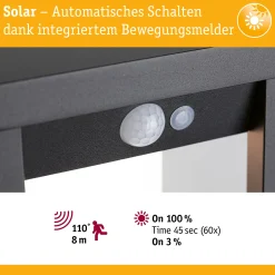 Solar LED Außenwandleuchte - Marisol