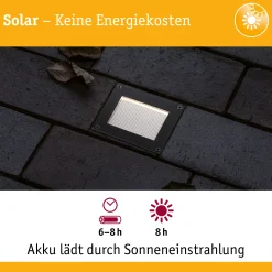 Solar LED Bodeneinbauleuchte - Domenic