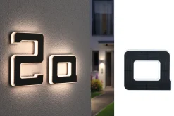 Solar LED Hausnummernleuchte - Buchstabe a
