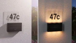 Solar LED Hausnummernleuchte - Neda insektenfreundlich