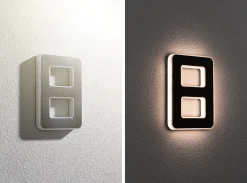 Solar LED Hausnummernleuchte - Nummer 8