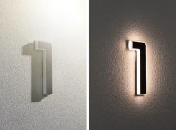 Solar LED Hausnummernleuchte - Nummer 1