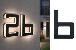 Solar LED Hausnummernleuchte - Buchstabe b