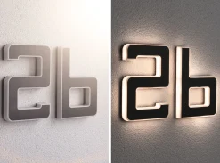 Solar LED Hausnummernleuchte - Buchstabe b