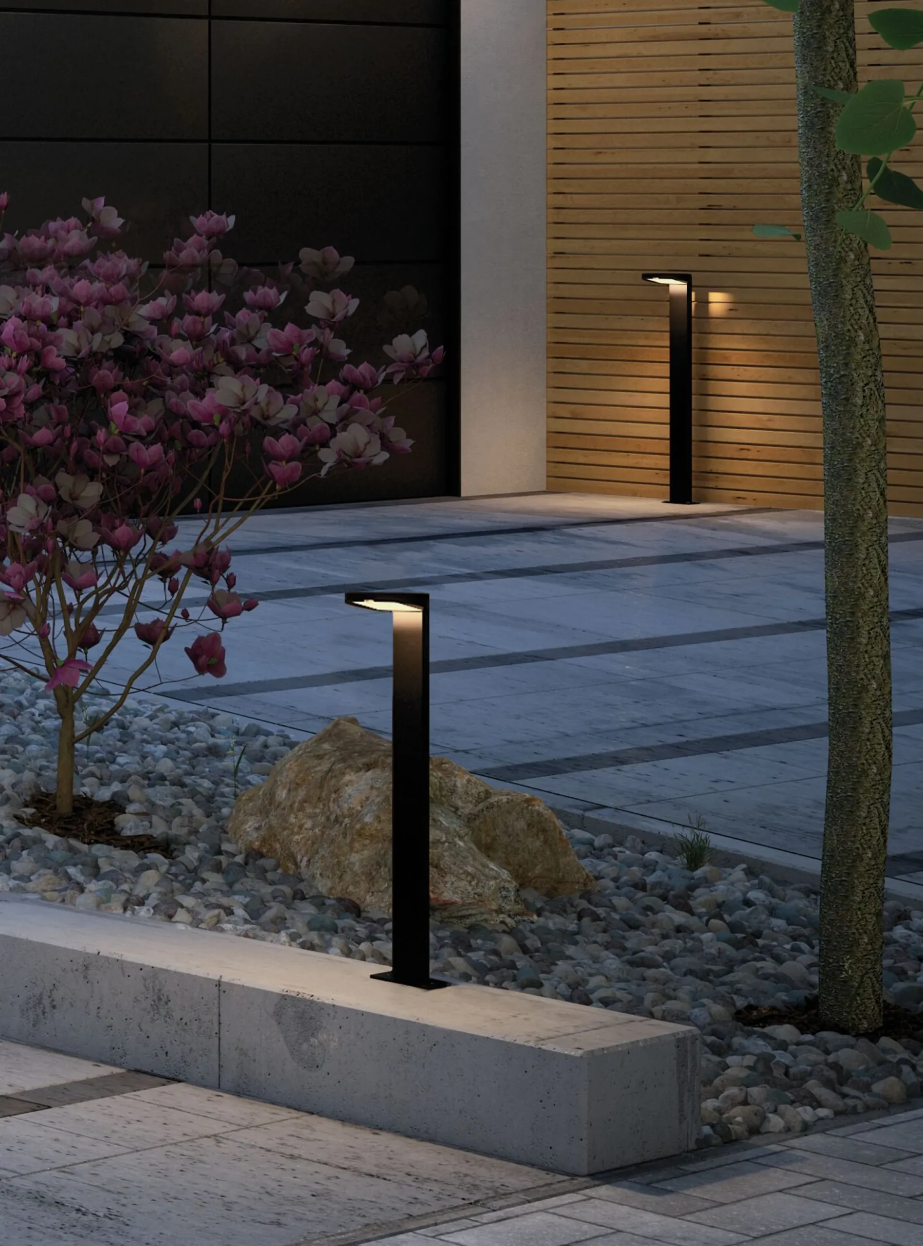 Solar LED Pollerleuchte - Ryse