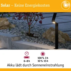 Solar LED Pollerleuchte - Ilias