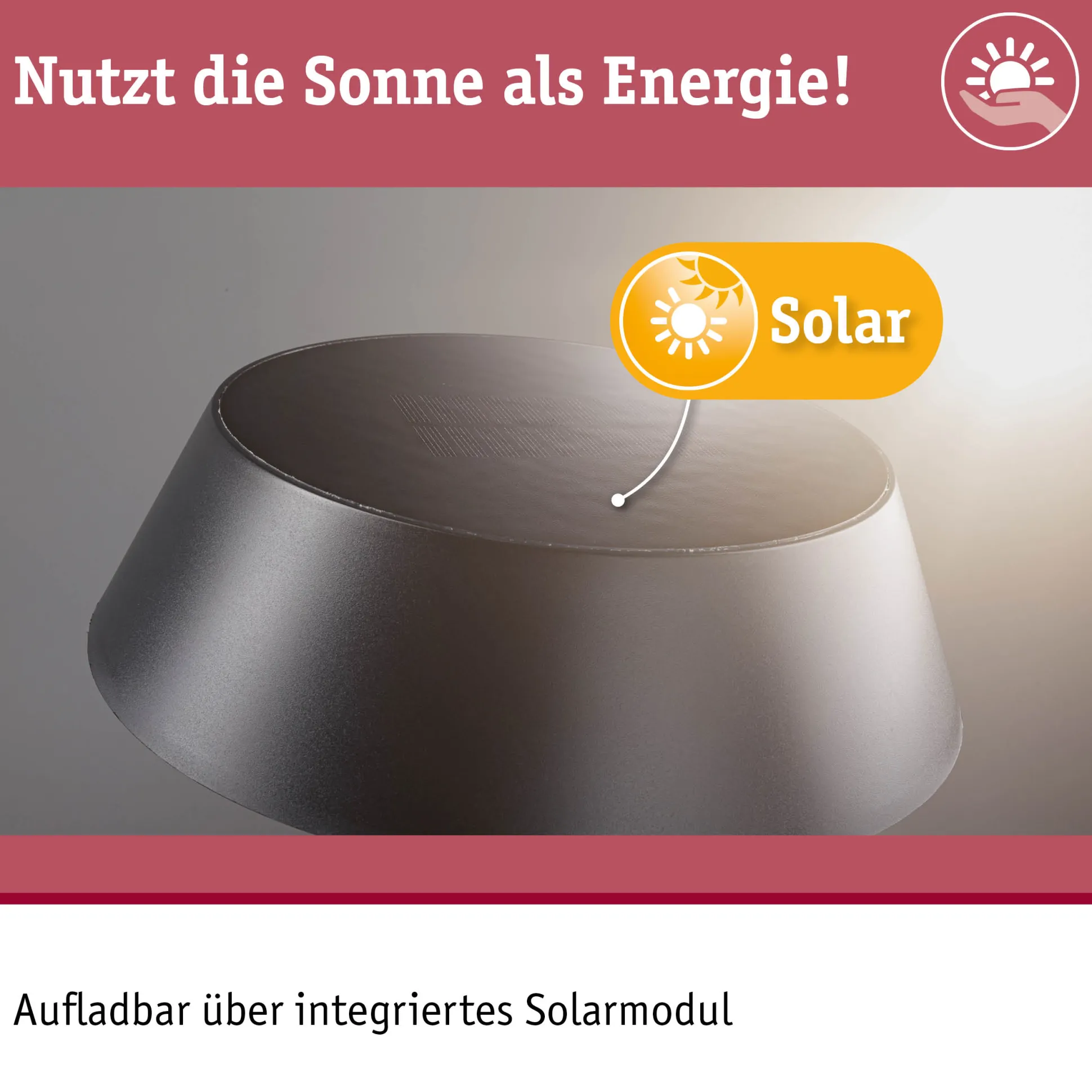 Solar LED Tischleuchte - Soala