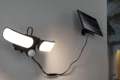 Solar LED Wandfluter - Sonlig Dämmerungsgesteuerter Bewegungsmelder (IR)