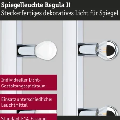Spiegelleuchte - Regula II