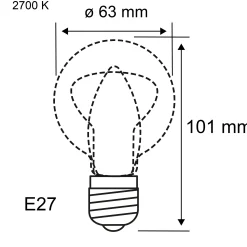 Standard 230V - LED Reflektor R63