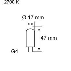 Standard 12V - LED Stiftsockel 3er-Set