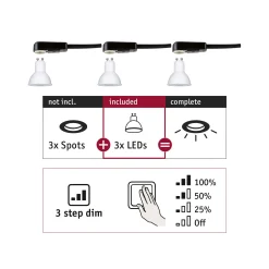 Standard 230V 3-Step-Dim - LED Reflektor 3-Step-Dim