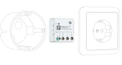 Unterputzaktor Smart Home Zigbee 3.0 - On/Off