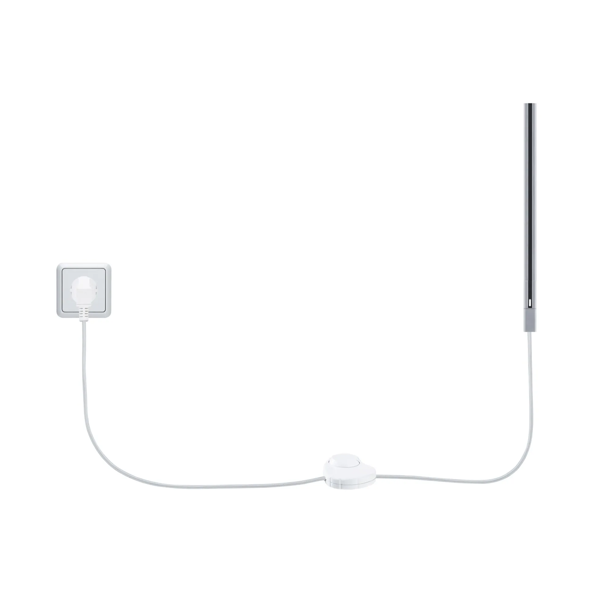 URail Einspeisung - Kabel mit Schalter